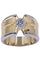 Bague 54 SOLITAIRE MODERNE DIAMANT 2 ORS 58 Facettes 067581