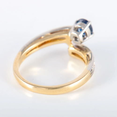 Bague 51 Bague saphir et diamants 58 Facettes