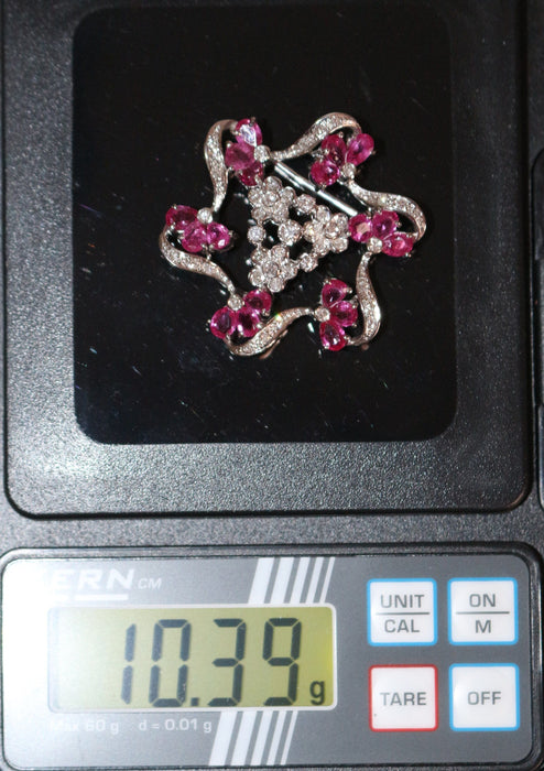 Broche Broche Diamants Rubis 58 Facettes 137