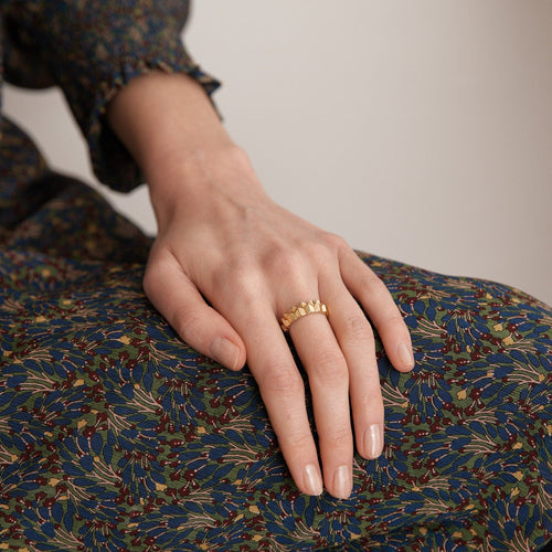 Bague 53 FRED - Bague Une île d'or 58 Facettes 8475