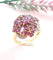 Bague Bague Améthystes Rubis Diamants 58 Facettes AA 1617