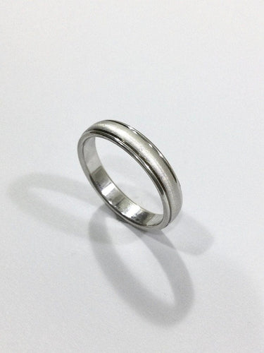 Bague 58 Alliance Or Blanc 58 Facettes