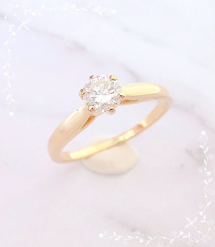 Bague Bague solitaire Diamant 0,25 ct 58 Facettes AA 1561