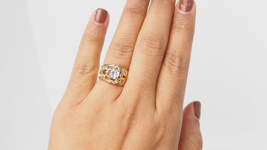 Bague 52 Bague Or rose Diamant 58 Facettes 32479