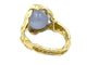 Bague GILBERT ALBERT. Bague or jaune et diamants 58 Facettes