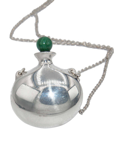 Collier Pendentif flacon en argent de la maison Tiffany collection Elsa Peretti 58 Facettes
