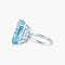 Bague Bague Aigue-marine 58 Facettes