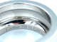 Bague CARTIER. Collection Love, bague or blanc et diamant 58 Facettes