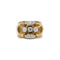 Bague 50 Bague Tank Or & Diamants 58 Facettes 220197R