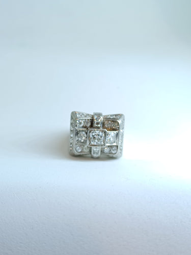 Bague Bague Tank Art Déco 58 Facettes 9