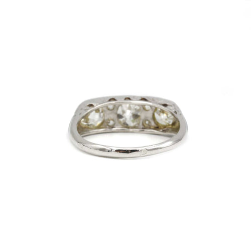 Bague Bague Art Nouveau Or & Diamants 58 Facettes 220201R