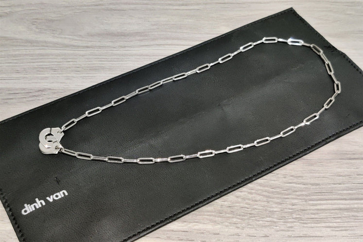 Collier Collier Dinh Van R12 or blanc 58 Facettes 1-925/1