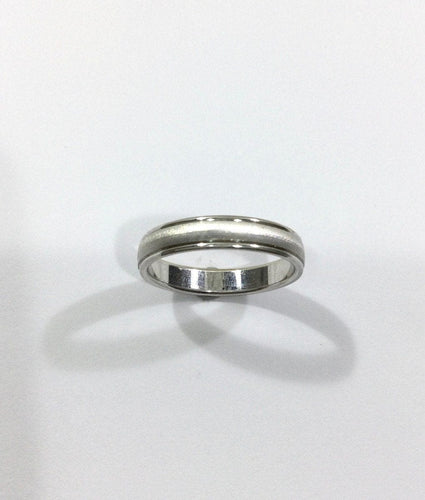 Bague 58 Alliance Or Blanc 58 Facettes