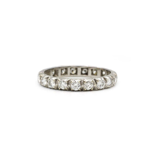 Bague 55 Alliance Américaine Diamants 1,10 ct 58 Facettes 220247R