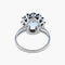 Bague Bague Marguerite Aigue-marine et Diamants 58 Facettes