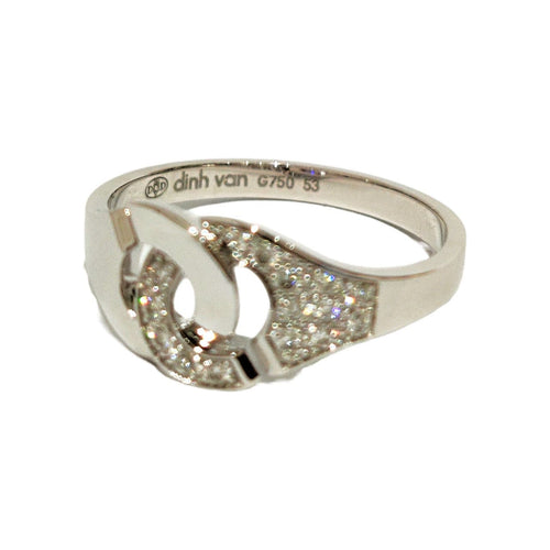Bague 53 DINH VAN - Bague menottes R8 58 Facettes 1/1412/1