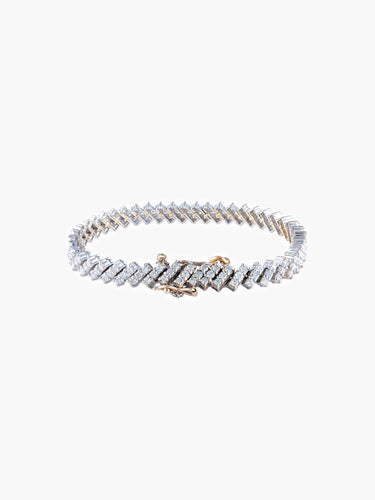 Bracelet Bracelet 47 Baguettes Diamants 58 Facettes