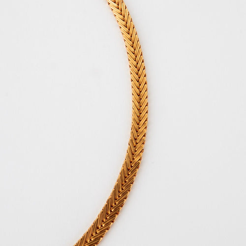 Collier COLLIER OR JAUNE VINTAGE 58 Facettes