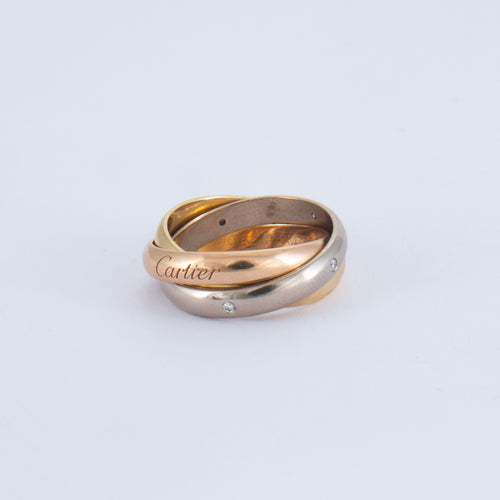 Bague 52 CARTIER - Bague Trinity Diamants 58 Facettes