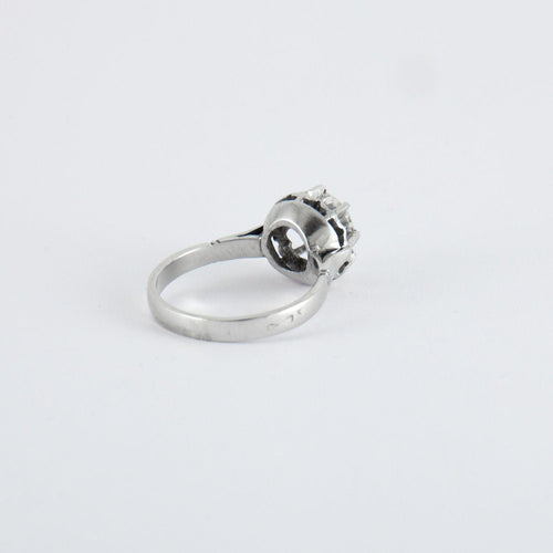 Bague 53 Bague Solitaire Platine Diamant 1.45ct 58 Facettes ADA02