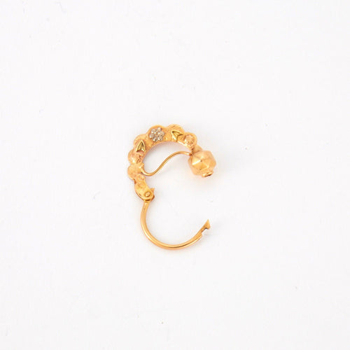 Boucles d'oreilles Créoles Savoyarde Or 58 Facettes