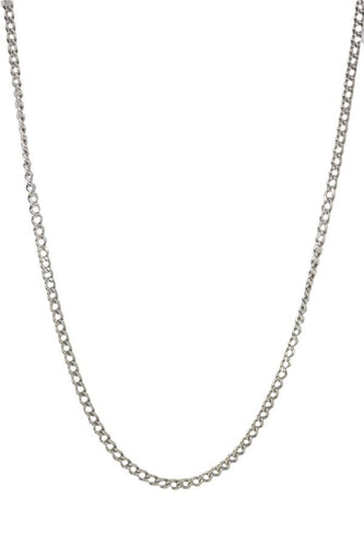 Collier CHAINE MAILLE GOURMETTE 58 Facettes 041301