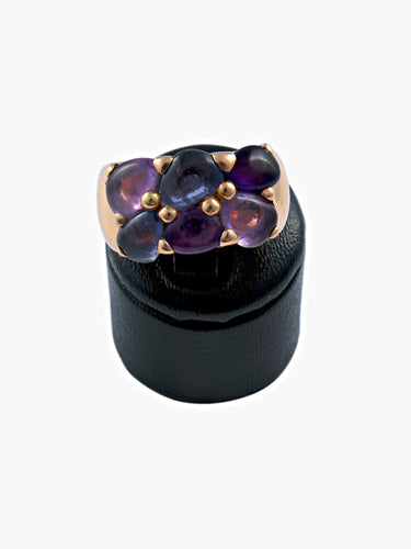 Bague 65 Bague POMELLATO Améthystes 58 Facettes