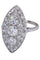 Bague MARQUISE DIAMANTS STYLE ART-DÉCO 58 Facettes 061211