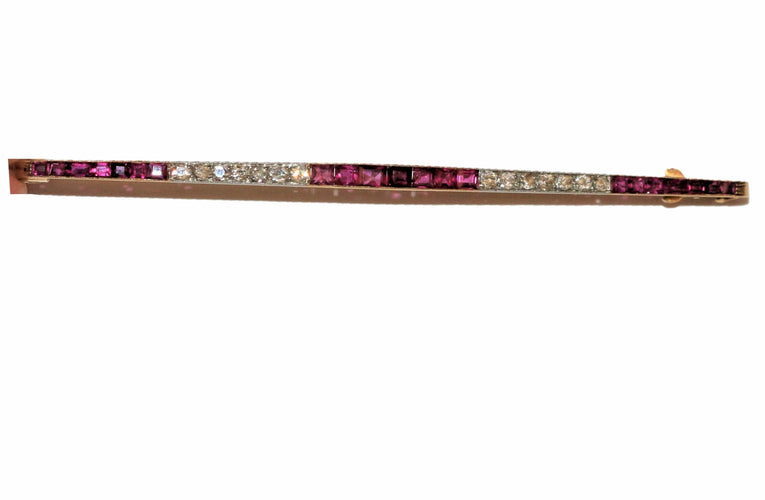 Broche Broche-barrette d’époque Art Déco 1925 58 Facettes 435