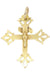 Pendentif CROIX D'ABBESSE 58 Facettes 060471