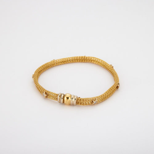 Bracelet Bracelet double tresse Diamants 58 Facettes 342.175