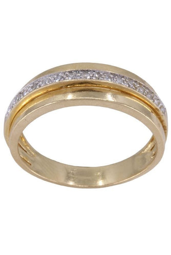 Bague 58 BAGUE MODERNE DIAMANTS 58 Facettes 078131