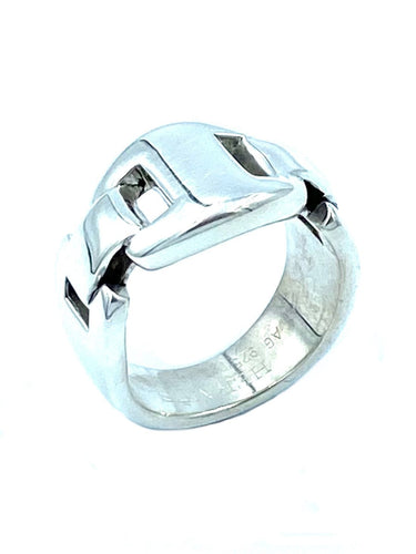 Bague 54 Bague Hermès Argent 58 Facettes
