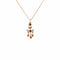 Collier Collier Pendentif Saint-Esprit Email Citrines 58 Facettes