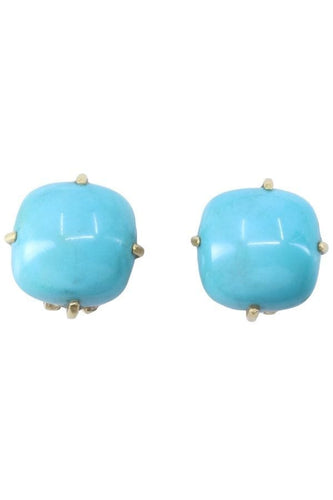 Boucles d'oreilles BOUCLES D'OREILLES TURQUOISES 58 Facettes 069531