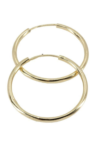 Boucles d'oreilles CRÉOLES MODERNES 58 Facettes 054171