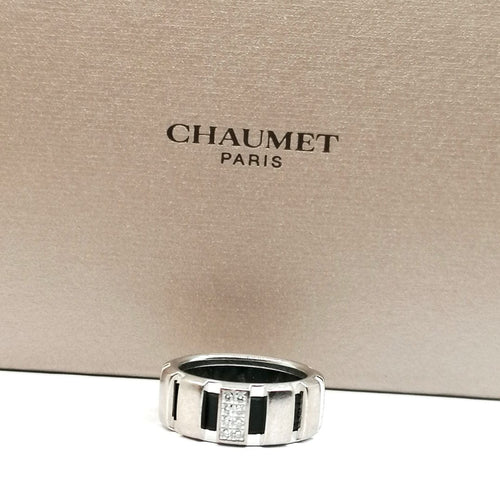 Bague 49 Bague Chaumet Classe One Or Blanc 58 Facettes 2489