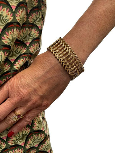 Bracelet BRACELET ARTICULÉ ANNÉES 50' 58 Facettes 051881