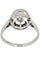 Bague 54 BAGUE DIAMANTS ANNÉES 50' 58 Facettes 048011