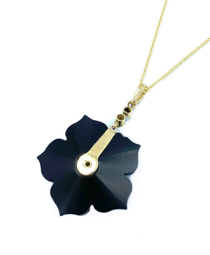 Pendentif Pendentif vers 1900 or, onyx et diamants 58 Facettes