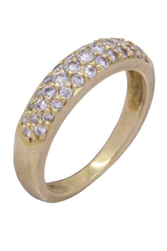 Bague 57 Bague jonc diamanté 58 Facettes 081341