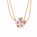 Collier Collier Trois Fleurs 58 Facettes