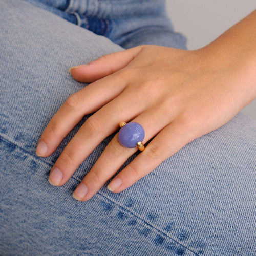 Bague 50 POMELLATO - Bague Or rose Calcédoine 58 Facettes