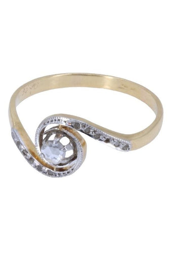 Bague BAGUE TOURBILLON DIAMANTS 58 Facettes 065601