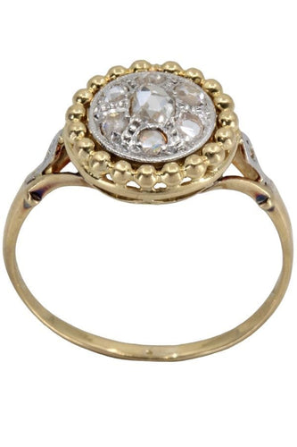 Bague BAGUE ART DÉCO DIAMANTS 58 Facettes 058971