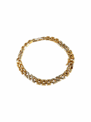 Bracelet Bracelet Deux Ors 58 Facettes