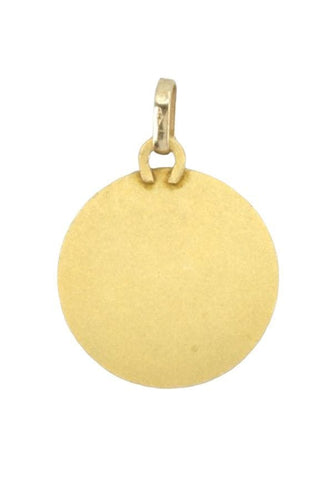 Pendentif MÉDAILLE VIERGE ANCIENNE 58 Facettes 055261