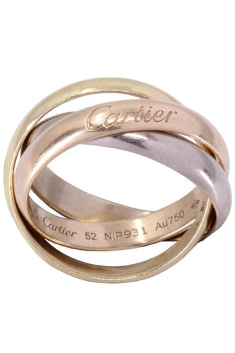 Bague CARTIER - ALLIANCE TRINITY 58 Facettes 075121