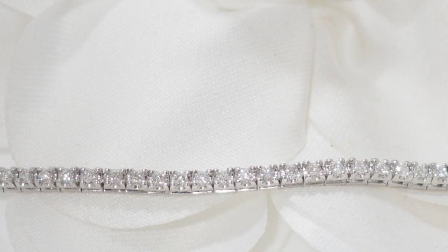 Bracelet Bracelet or blanc et diamants 58 Facettes 31618