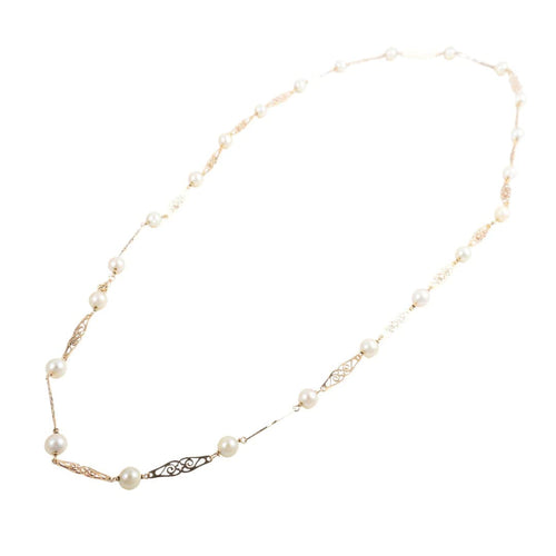 Collier Sautoir Perles 58 Facettes JE467